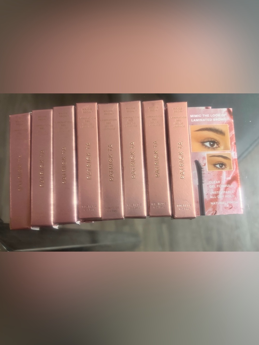 20x Patrick ta major brow, clear gel